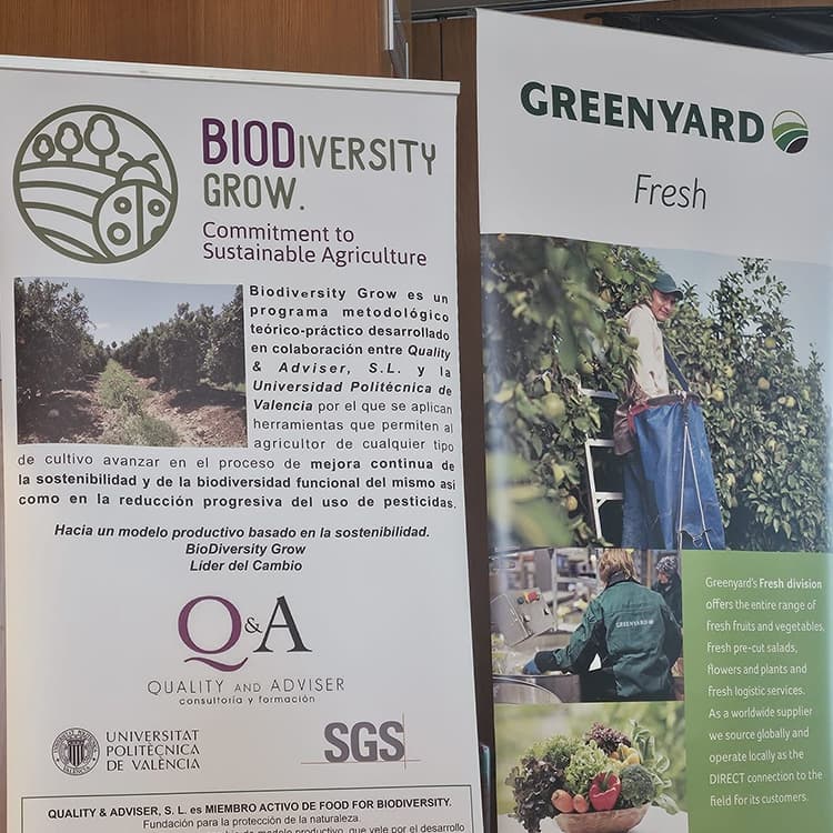 Jornada técnica sobre sostenibilidad de Greenyard y Quality&Adviser